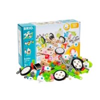 Juego De Tren De Juguete De Madera Brio Builder Light Set Para Niños De 3 Años En Adelante