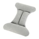 thumbnail image 5 of Almohada De Apoyo Para La Espalda, Cojín Portátil Para La Cintura, Para Viajes De Negocios, Uso En El Hogar Y La Oficina, Color Gris, 5 of 5