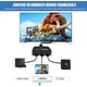 thumbnail image 4 of Conmutador HDMI 4K a 60 Hz, 3 entradas y 1 salida con cable HDMI de 1,1 m, selector de 3 puertos, compatible con 4K, 3D, HDCP2.2, HDMI2.0, HDR, para Fire Stick 4K, HDTV, PS4/5, consolas de juegos y PC, 4 of 7