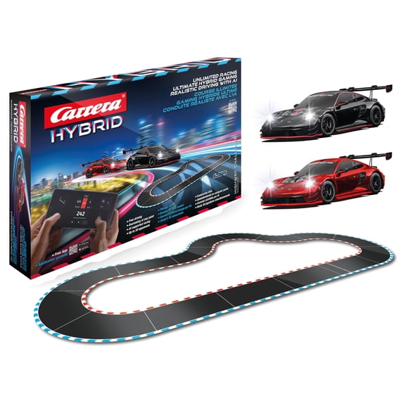 Set de carreras Carrera Hybrid Highway Challenge con Porsche 911 GT3 R