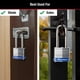 thumbnail image 3 of Padlock Master Lock 3DLH para exteriores con llave, paquete de 1, 3 of 7