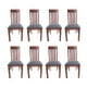 thumbnail image 1 of Pack 8 Sillas Italia Nogal Tapiz Gris, 1 of 3