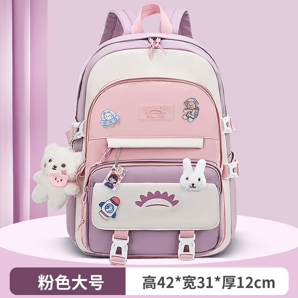 High School Girls Backpack Multi Pockets School Bags For Teenage Girls Japanese Kawaii Backpack Women Cute Book Bag Mochila