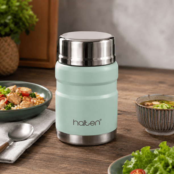 Termo De Comida Acero Inox 750 Ml Halten Verde Claro