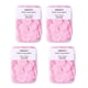 thumbnail image 5 of 400 hojas de jabón portátiles pequeñas, papel de jabón de pétalos desechable para exteriores, hojas de película de jabón de viaje para adultos y niños Rosa, 5 of 5