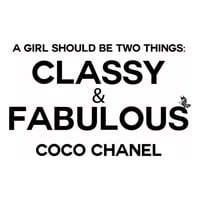 Rienda Libre Graphics - Decomural Classy And Fabulous Chanel Fashion Ws-43915