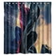 thumbnail image 1 of Cortina de ducha para baño con ganchos, diseño de Spider-Man, 66 x 72 pulgadas, 1 of 3