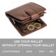 thumbnail image 5 of Cartera Bifold de Cuero Lavalen con RFID – Cognac, 5 of 9