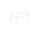 thumbnail image 5 of Juego de Comedor 4 Sillas Mesa Rectangular Blanco 118x75x74.3 Cm, 5 of 6