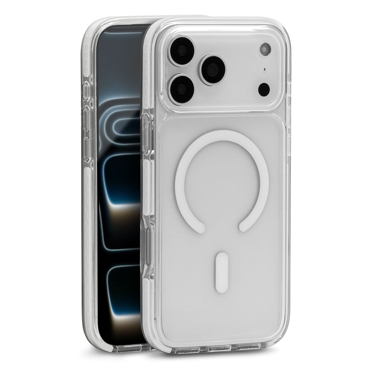 Funda Ihome Velo Magsafe Iphone 17 Pro Max Antigolpes Transparente