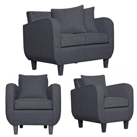 Ruzam Mobel - Juego De Living 2-1-1 Cronos Marengo