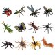 thumbnail image 3 of Lote De 12 Uds. De Figuras De Insectos Realistas De Plástico, Juguetes, Mantis, Escorpión, Abeja, 3 of 5