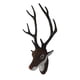 thumbnail image 3 of Faux Deer Head Brown Hanging Faux Taxidermia Hecho A Mano Para Woodland Theme, 3 of 5