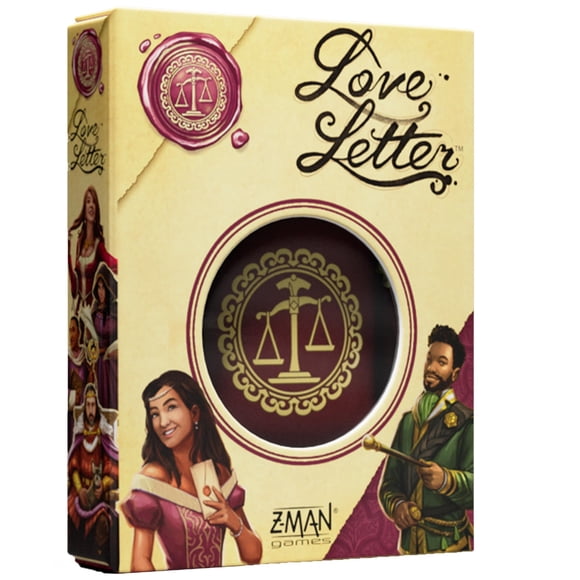 Juego de cartas Asmodee Love Letter 2025 Refresh Kids & Adults