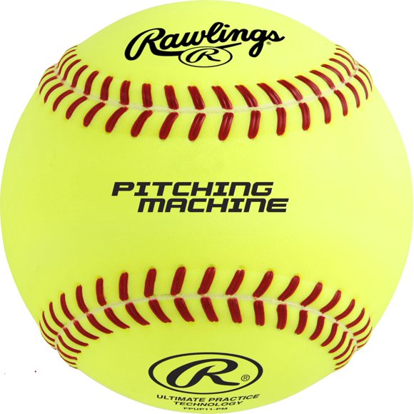 Softballs Rawlings 28 cm para máquina lanzapelotas – Pack de 12