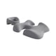 thumbnail image 4 of Almohada Facial Almohada Para El Pecho Almohada De Espuma Viscoelástica Para Masajes Para Salones De Belleza En Casa Papá Gris Claro, 4 of 5