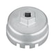 thumbnail image 1 of Llave Extractora De Filtro De Aceite, Llave Tipo Sombrero De Aluminio Para Toyota RAV4 Camry, Plateada, 1 of 3