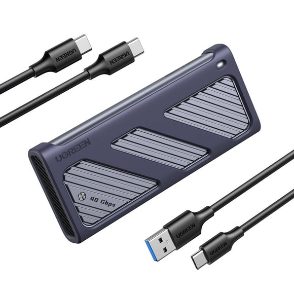 Carcasa Ugreen SSD M.2 NVMe 40 Gbps con Ventilador Macbook