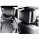 thumbnail image 4 of Almohada cervical DS para coche. Estilo distintivo: piel sintética negra, x2, 4 of 7