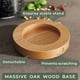 thumbnail image 3 of Mortero Y Maja Con Base De Madera De Roble Antiarañazos, 3 of 6