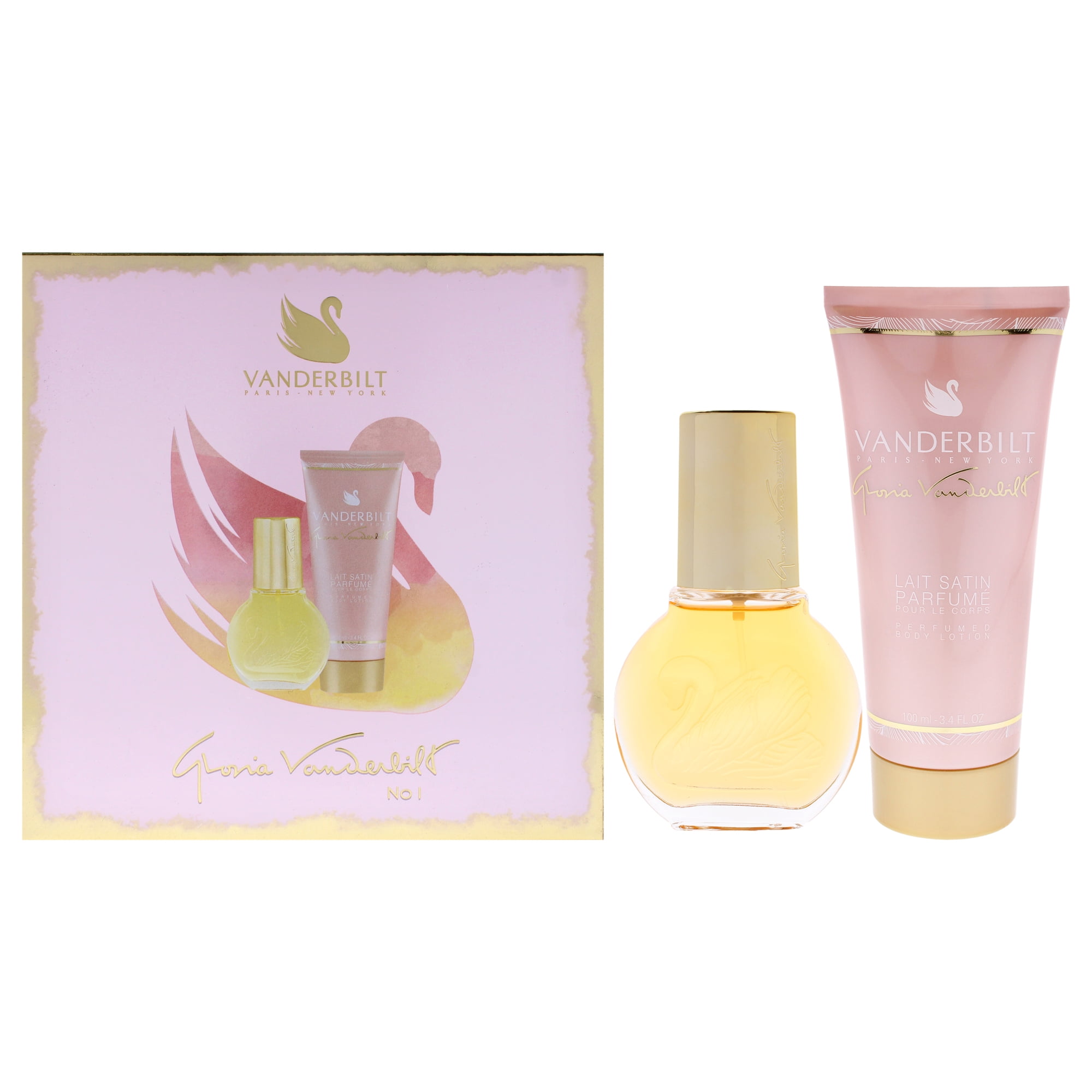 Set De Regalo Perfume Gloria Vanderbilt No. 1 Edt 30ml Mujer Y Loción Corporal 100ml Mujer