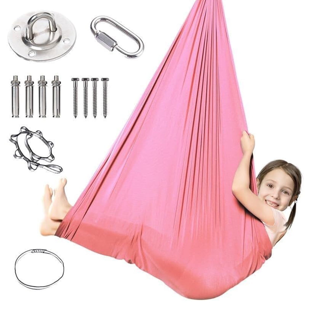 Genérica - Hamaca Columpio Para Niños Incluye Kit De Suspensión