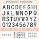 thumbnail image 2 of Kit de Letras Adhesivas DIY Dunzoom 134 Piezas Negro, 2 of 3