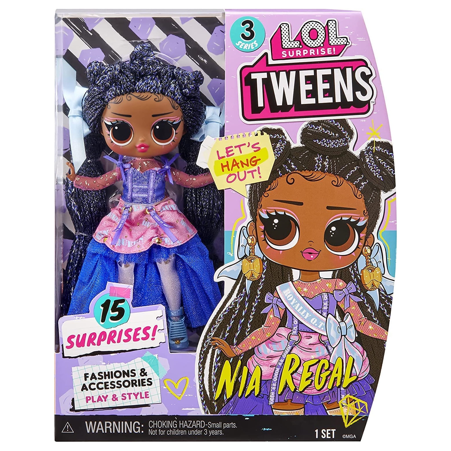 Muñeca Lol Surprise Tweens Nia Regal