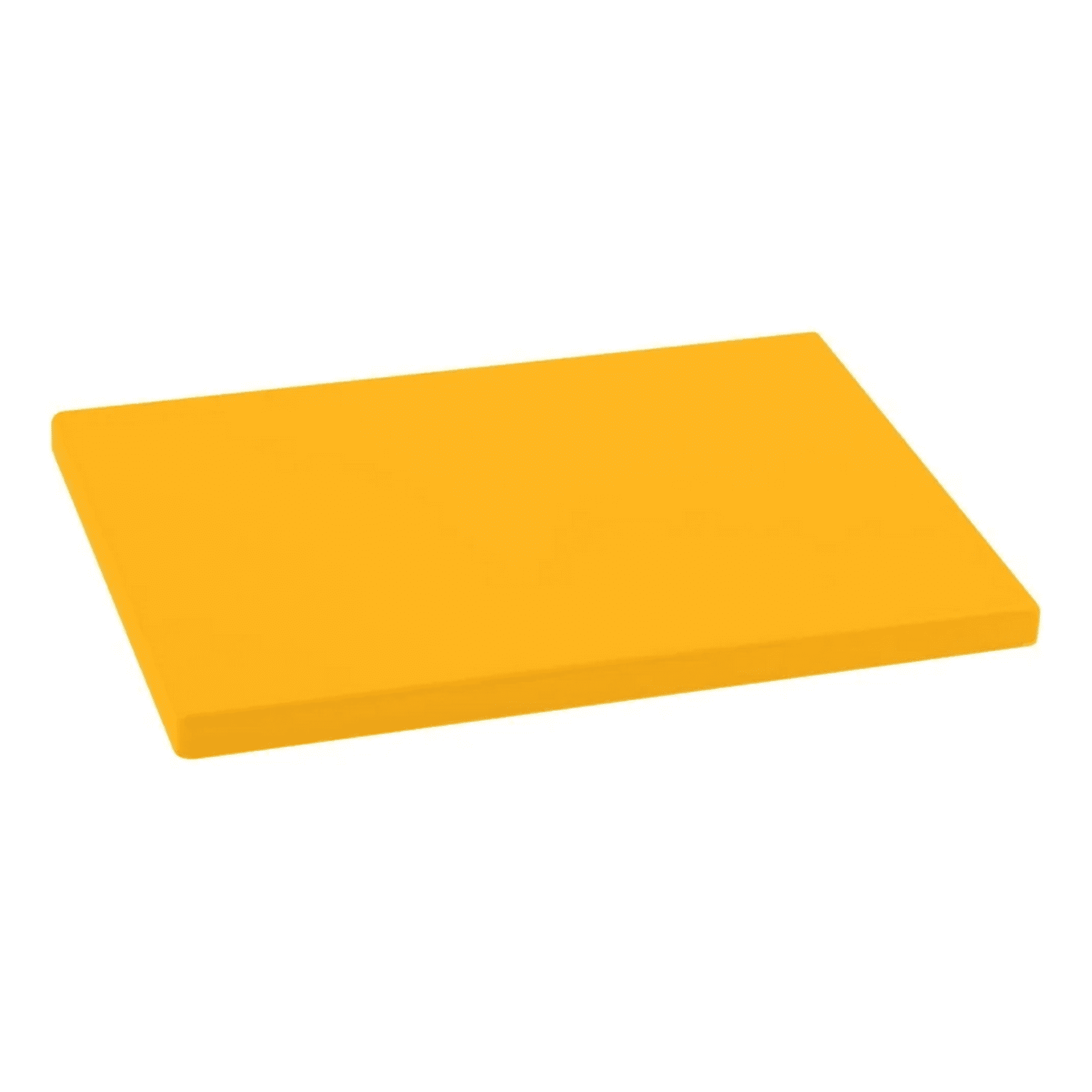 Genérico - Tabla Cortar Profesional Amarilla 45x30x1 Cm