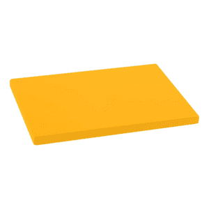 Genérico - Tabla Cortar Profesional Amarilla 45X30X1 Cm