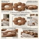 thumbnail image 3 of Set De 4 Cojines En Forma De Flor Café, 3 of 4