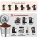thumbnail image 3 of Vasos K reutilizables de acero inoxidable para cafetera Ninja, paquete de 6, 3 of 6