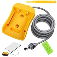 Adaptador Ponlrie Para Starlink Mini Con Batería Dewalt 20V Y Cable De 1 M