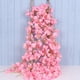 thumbnail image 2 of Guirnalda de flores artificiales de cerezo de 1,8 m y 256 cm, ideal para colgar en primavera, para decoración de hogar, habitación, boda o fiesta., 2 of 8