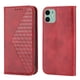 thumbnail image 5 of Funda Flip FOXDOCK para iPhone 11 Pro Max , Estilo Billetera con Diseño Rombo, Correa de Mano y Soporte, Uso Diario, 5 of 5