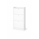 thumbnail image 3 of Zapatero Moderno Velux Blanco/Madera 18 Pares Diseño Minimalista 114×60×24 cm, 3 of 12