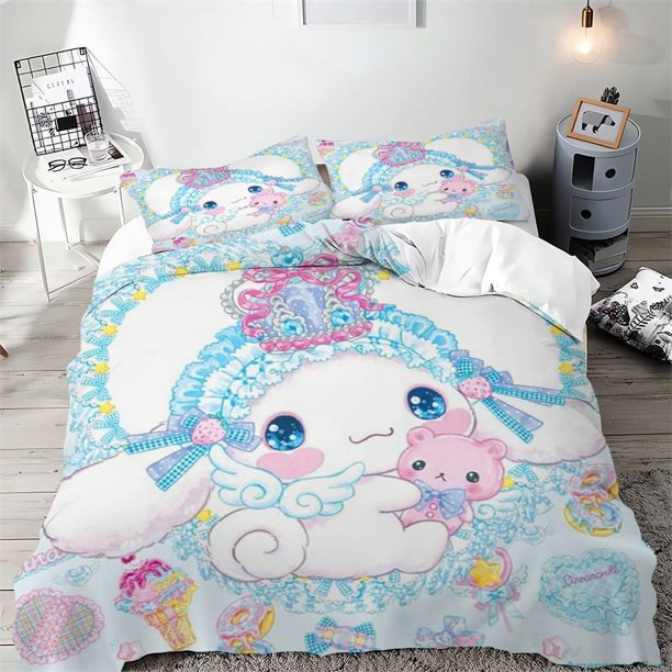 x1038 Bed SheetsDuvet Cover Multi-piece Set for Children and Adults Gifts Bed Multi-size Room Decoration Bedding Set 3-Piece Bedding Set (1 Duvet Cover + 2 Pillow Shams) nj1038