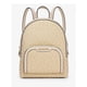 thumbnail image 1 of Mochila Michael Kors Mediana de Logo para Mujer Jaycee (Dorado Metálico PL GLD), 1 of 3