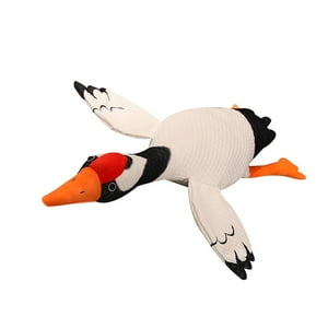 Genérico - Peluche De Ganso, Juguete De Peluche De 50Cm, Almohada De Felpa De Ganso Blanco Para Dormitorio Y Coche