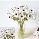 thumbnail image 1 of piezas de ramo de anémona artificial de poliuretano de tacto real para decoración del hogar (blanco), 1 of 8