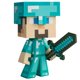thumbnail image 1 of Figura de vinilo JINX Minecraft Diamond Steve de 15 años o más de 15 cm de altura, 1 of 3