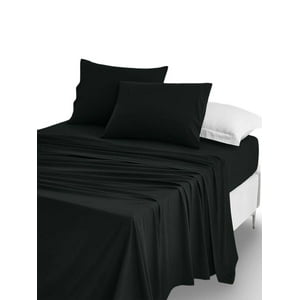 Genérico - Sabanas Set 1 Plaza Negro