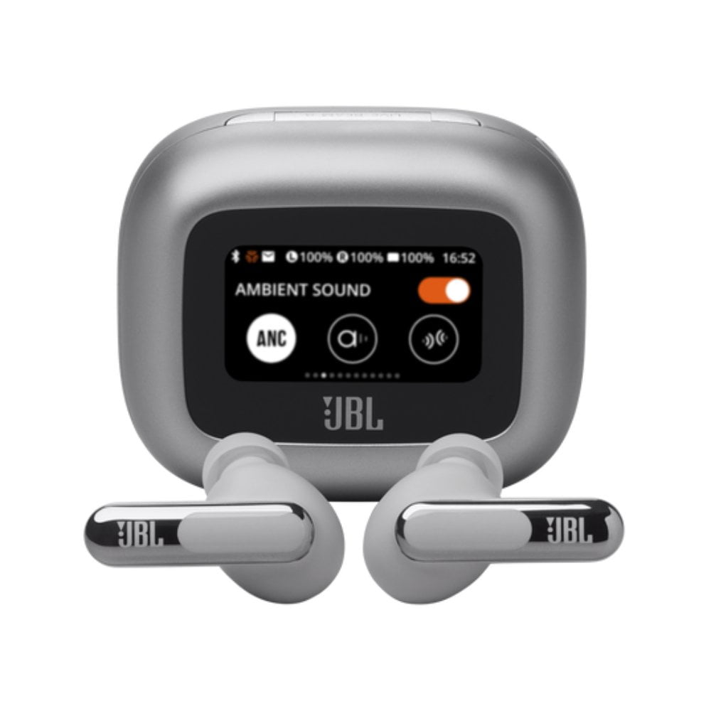 Audífonos Bluetooth Jbl Live Beam 3 - Plata