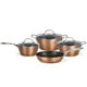 thumbnail image 2 of Batería Cocina Copper 7pzs + Set 12 Utensilios Negro Simplit, 2 of 6