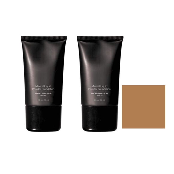 Base de Maquillaje Mineral Líquida SPF 15 Bronceado Suave - Beauty Deals