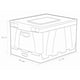 thumbnail image 5 of Caja Plegable Storex 44x36x27 cm Negra Paquete de 4, 5 of 7