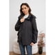 thumbnail image 2 of Chaqueta Mujer Cortaviento Impermeable Forro Interior Piel Capucha 007, 2 of 4