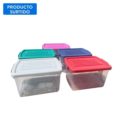 Caja Organizadora 52l Polipropileno, Color Surtido 1 Un Haus