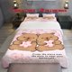 thumbnail image 1 of 3pcs SAKURA Themed bedding Featuring a Dream Bear Design Includes a Duvet Cover And Two Pillowcases, 1 of 5
