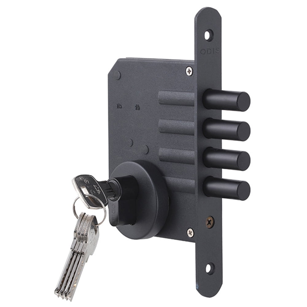 Cerrojo Embutir Odis 600 Llave-llave - Negro